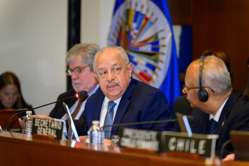 El canciller guatemalteco Carlos Ramiro Martínez Alvarado participó en la sesión extraordinaria de la OEA, en Washington D.C., el 30 de octubre de 2025. El canciller guatemalteco Carlos Ramiro Martínez Alvarado participó en la sesión extraordinaria de la OEA, en Washington D.C., el 30 de octubre de 2025.