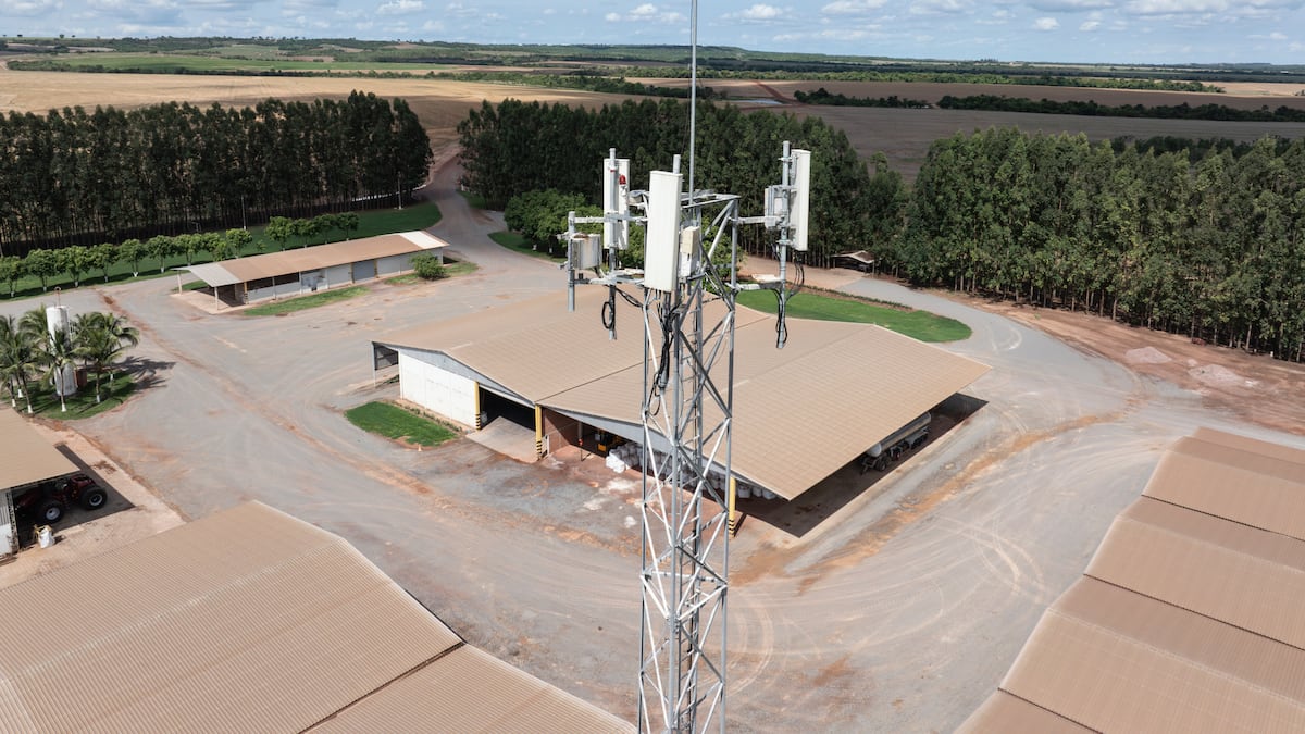 Projeto Fazenda Conectada, em Água Boa (MT): empresa atende 348 mil propriedades rurais. (Foto: IH-TIM/Divulgação)