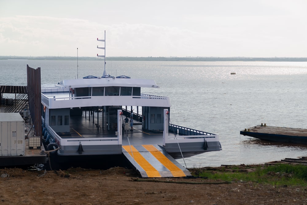 Embarcação de David Fernandes recém pronta Embarcação de David Fernandes recém pronta