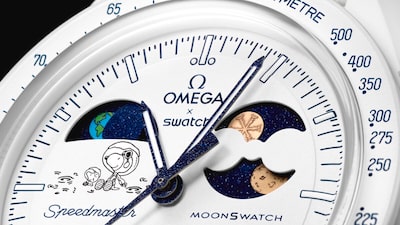 MoonSwatch Gold Cold Moon: el costo del reloj de Snoopy que Omega y Swatch venden cuando nieva en Suiza MoonSwatch Gold Cold Moon: el costo del reloj de Snoopy que Omega y Swatch venden cuando nieva en Suiza