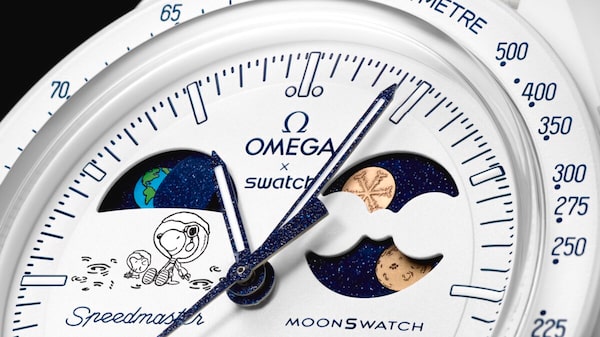 MoonSwatch Gold Cold Moon: el costo del reloj de Snoopy que Omega y Swatch venden cuando nieva en Suiza MoonSwatch Gold Cold Moon: el costo del reloj de Snoopy que Omega y Swatch venden cuando nieva en Suiza