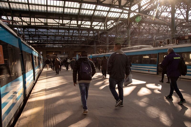 Estación de trenes Plaza Constitución en Buenos Aires, Argentina, el miércoles 15 de mayo de 2024. Estación de trenes Plaza Constitución en Buenos Aires, Argentina, el miércoles 15 de mayo de 2024.