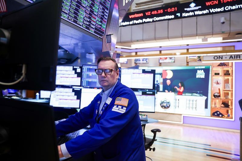 A trader works on the floor of the New York Stock Exchange (NYSE) in New York, US, on Tuesday, May 26, 2026. Wall Street kicked off the holiday-shortened week with stocks joining bonds higher as hopes for a peace deal between the US and Iran overshadowed military strikes in the Persian Gulf. Photographer: Michael Nagle/Bloomberg A trader works on the floor of the New York Stock Exchange (NYSE) in New York, US, on Tuesday, May 26, 2026. Wall Street kicked off the holiday-shortened week with stocks joining bonds higher as hopes for a peace deal between the US and Iran overshadowed military strikes in the Persian Gulf. Photographer: Michael Nagle/Bloomberg