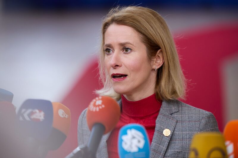 Kaja Kallas, primeira-ministra da Estônia: alvo do governo de Vladimir Putin (Foto: Ksenia Kuleshova/Bloomberg) Kaja Kallas, primeira-ministra da Estônia: alvo do governo de Vladimir Putin (Foto: Ksenia Kuleshova/Bloomberg)