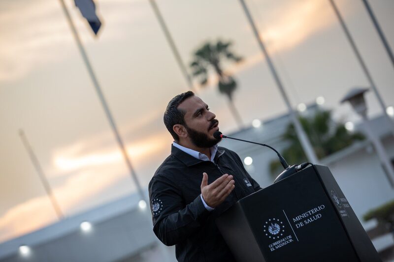 Francisco Alabí, ministro de Salud de El Salvador, afirma que El Salvador cumple con los parámetros como país de bajo riesgo de contagio del Covid-19. Foto: Ministerio de Salud | @SaludSV Francisco Alabí, ministro de Salud de El Salvador, afirma que El Salvador cumple con los parámetros como país de bajo riesgo de contagio del Covid-19. Foto: Ministerio de Salud | @SaludSV