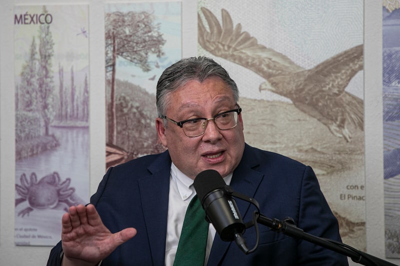 Gabriel Cuadra, subgobernador de Banxico, en entrevista con La Estrategia del Día de Bloomberg Línea, el lunes 15 de junio de 2026, Ciudad de México. Gabriel Cuadra, subgobernador de Banxico, en entrevista con La Estrategia del Día de Bloomberg Línea, el lunes 15 de junio de 2026, Ciudad de México.