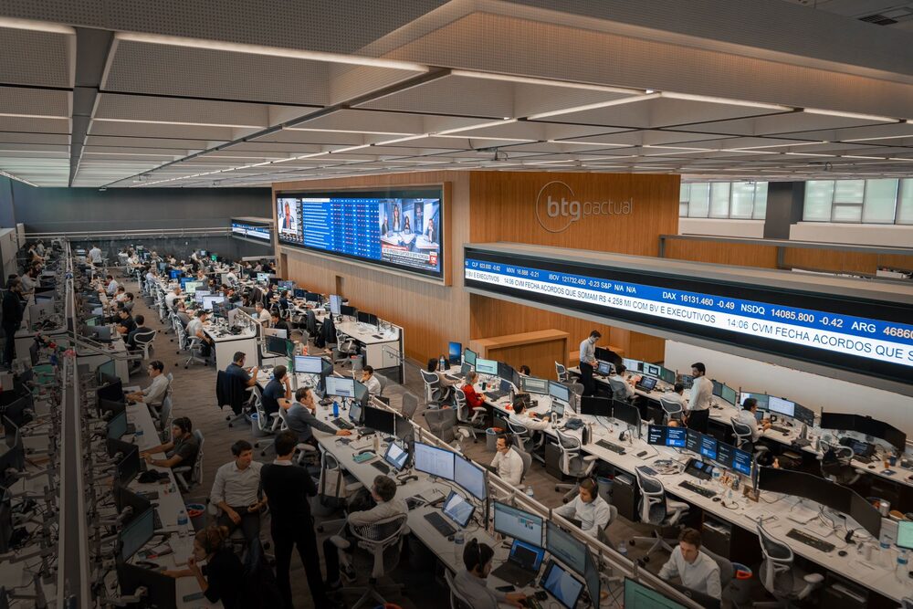 Sede do BTG Pactual, em São Paulo Sede do BTG Pactual, em São Paulo