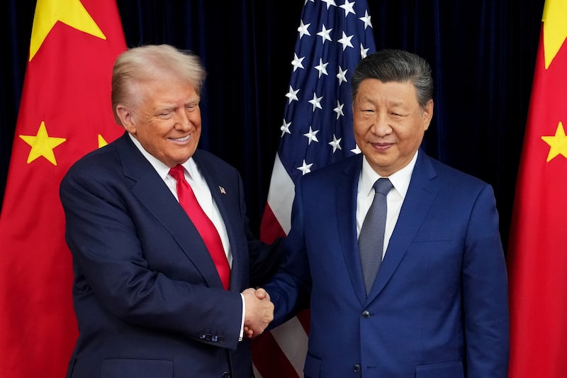El presidente Donald Trump y el presidente Xi Jinping se reunirán el miércoles. Fotógrafo: Andrew Harnik/Getty Images El presidente Donald Trump y el presidente Xi Jinping se reunirán el miércoles. Fotógrafo: Andrew Harnik/Getty Images
