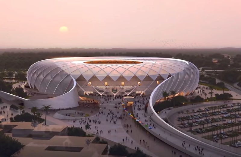 China donará un estadio de fútbol con capacidad para 50.000 personas a El Salvador como parte del establecimiento de sus relaciones diplomáticas. Foto: @NayibBukele China donará un estadio de fútbol con capacidad para 50.000 personas a El Salvador como parte del establecimiento de sus relaciones diplomáticas. Foto: @NayibBukele