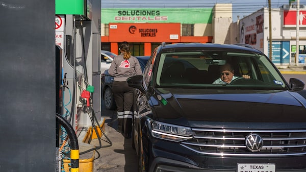 US Drivers Pay $3.11-a-Gallon for Gasoline Over the Border in Mexico US Drivers Pay $3.11-a-Gallon for Gasoline Over the Border in Mexico