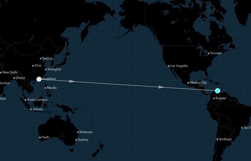 El superpetrolero René, que parecía estar en China a finales de diciembre, reapareció frente a las costas de Venezuela durante el fin de semana. El superpetrolero René, que parecía estar en China a finales de diciembre, reapareció frente a las costas de Venezuela durante el fin de semana.
