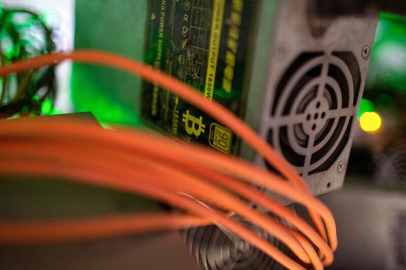 Bitcoin Mining at Russian CryptoUniverse Farm. Bitcoin Mining at Russian CryptoUniverse Farm.