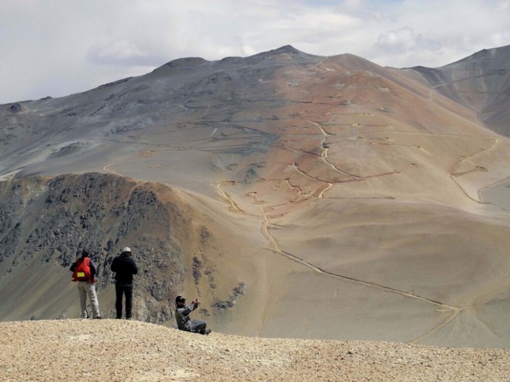 Un proyecto de cobre en la provincia de San Juan. Un proyecto de cobre en la provincia de San Juan.