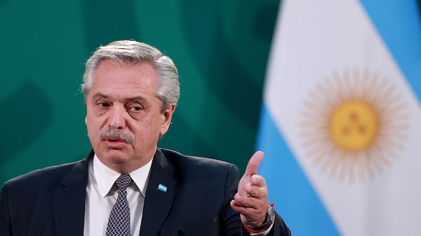 Alberto Fernández pidió suba de retenciones al campo y apuntó a la oposición Alberto Fernández pidió suba de retenciones al campo y apuntó a la oposición