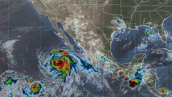 Trayectoria del huracán Marie 2026 en tiempo real Trayectoria del huracán Marie 2026 en tiempo real