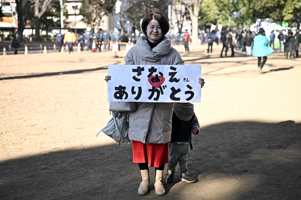Sanae Takaichi, Japan's prime minister and president of the Liberal Democratic Party, speaks during an election campaign event in Kawagoe, Saitama Prefecture, Japan, on Tuesday, Feb. 3, 2026. Photographer: Soichiro Koriyama/Bloomberg Sanae Takaichi, Japan's prime minister and president of the Liberal Democratic Party, speaks during an election campaign event in Kawagoe, Saitama Prefecture, Japan, on Tuesday, Feb. 3, 2026. Photographer: Soichiro Koriyama/Bloomberg