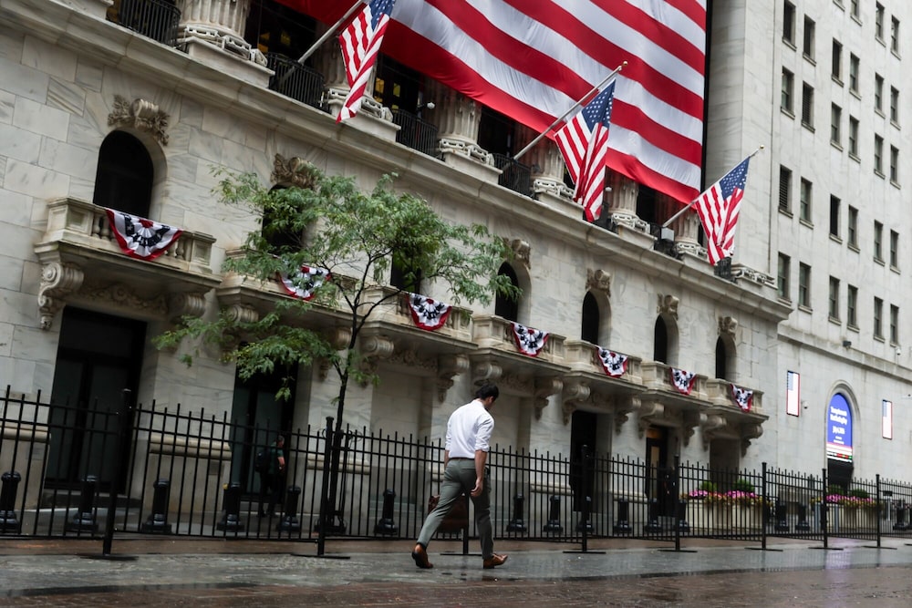 La Bolsa de Nueva York (NYSE), en Nueva York. La Bolsa de Nueva York (NYSE), en Nueva York.