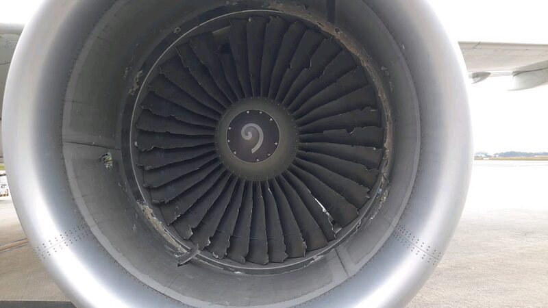 CEO da filial brasileira do grupo chileno Latam posta imagens de turbina de aeronave atingida por pássaro, em janeiro CEO da filial brasileira do grupo chileno Latam posta imagens de turbina de aeronave atingida por pássaro, em janeiro