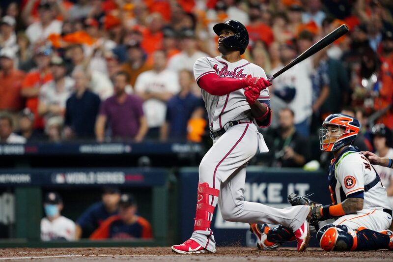 Jorge Soler, de los Atlanta Braves Jorge Soler, de los Atlanta Braves