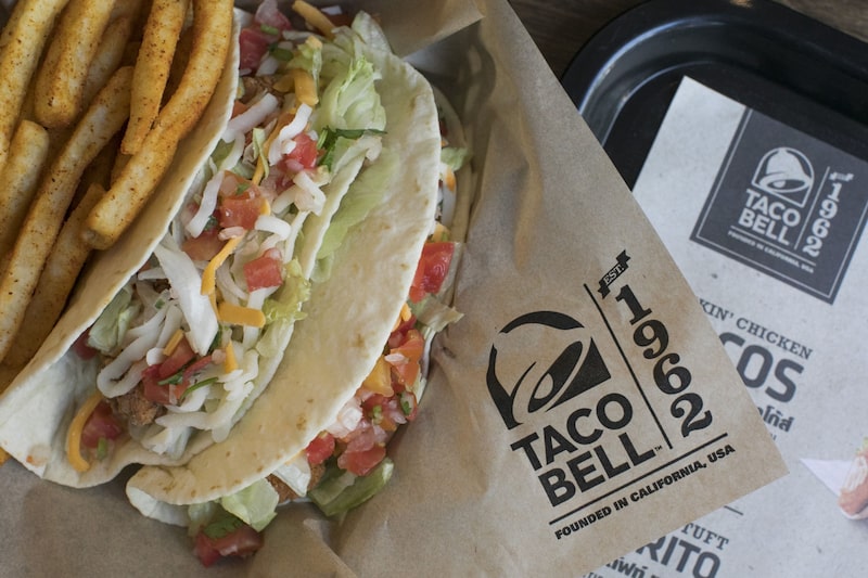Taco Bell Corp. en Bangkok, Tailandia, el jueves 24 de enero de 2019. Taco Bell Corp. en Bangkok, Tailandia, el jueves 24 de enero de 2019.