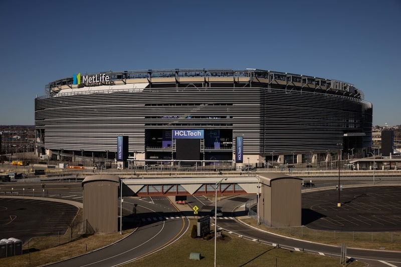 Estadio MetLife en East Rutherford, Nueva Jersey. Fotógrafo: Yuki Iwamura/Bloomberg Estadio MetLife en East Rutherford, Nueva Jersey. Fotógrafo: Yuki Iwamura/Bloomberg