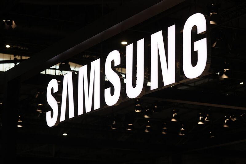Logotipo de Samsung. Logotipo de Samsung.