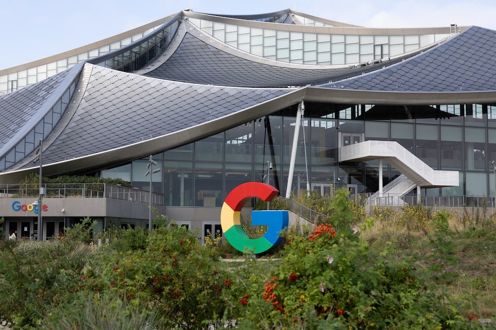 La sede central de Google en Mountain View, California. La sede central de Google en Mountain View, California.