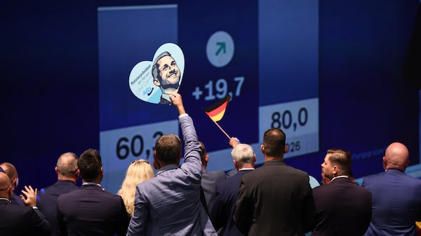 Partido de extrema direita AfD lidera eleição estadual na Alemanha, aponta projeção Partido de extrema direita AfD lidera eleição estadual na Alemanha, aponta projeção