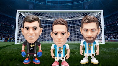 Zuru Ballers, coleccionables del Mundial que superan US$1.000 por figuras de Messi y Mbappé Zuru Ballers, coleccionables del Mundial que superan US$1.000 por figuras de Messi y Mbappé