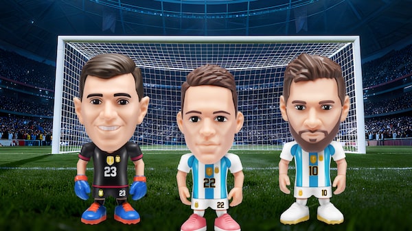 Zuru Ballers, coleccionables del Mundial que superan US$1.000 por figuras de Messi y Mbappé Zuru Ballers, coleccionables del Mundial que superan US$1.000 por figuras de Messi y Mbappé