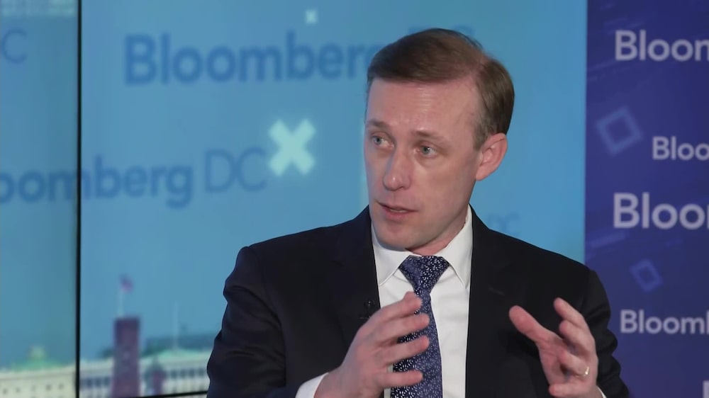 El asesor de Seguridad Nacional de EEUU, Jake Sullivan, afirma que podría haber un alto el fuego entre Israel y Hamás antes de que Joe Biden deje el cargo. Fuente: Bloomberg El asesor de Seguridad Nacional de EEUU, Jake Sullivan, afirma que podría haber un alto el fuego entre Israel y Hamás antes de que Joe Biden deje el cargo. Fuente: Bloomberg