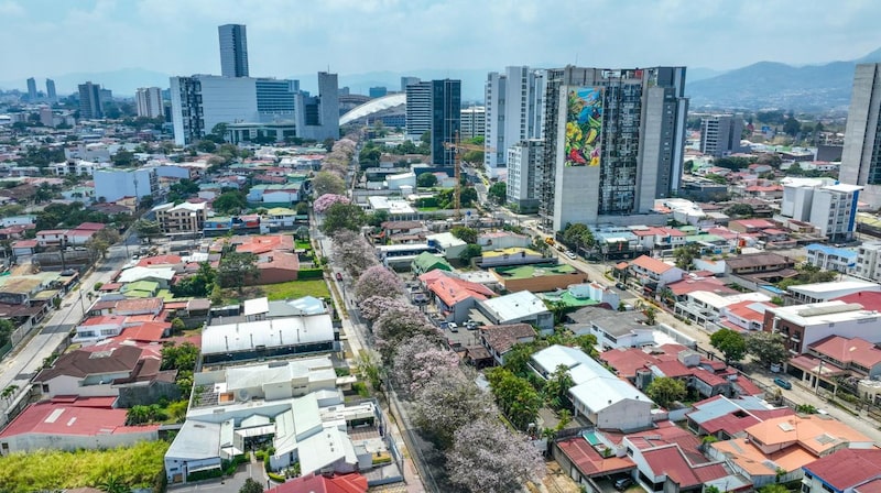 Vista de San José, Costa Rica, el 21 de noviembre de 2025. Vista de San José, Costa Rica, el 21 de noviembre de 2025.