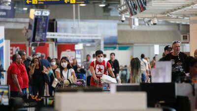 Exigência só de ‘teste de farmácia’ pode incentivar viagem aos EUA Exigência só de ‘teste de farmácia’ pode incentivar viagem aos EUA