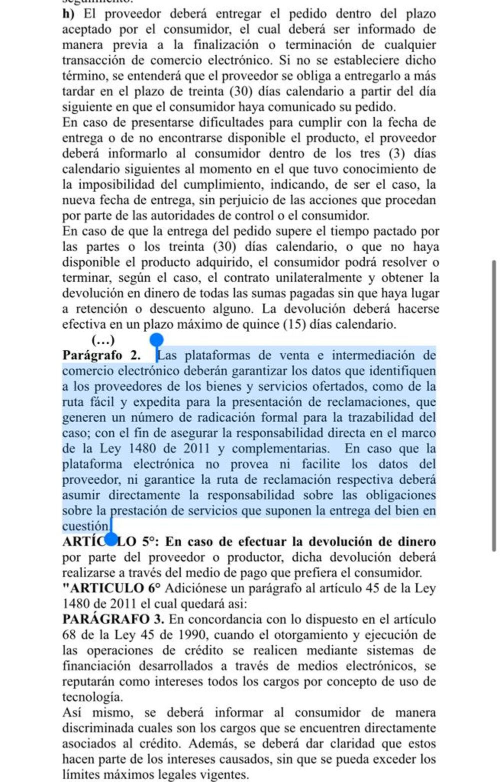 Proyecto de Ley 2 Proyecto de Ley 2