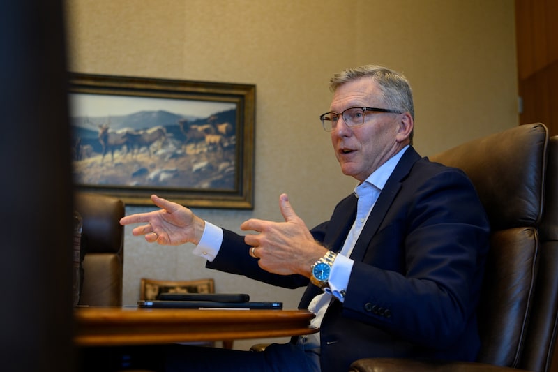 CEO Mark Lashier.
Fotógrafo: Callaghan O'Hare/Bloomberg CEO Mark Lashier.
Fotógrafo: Callaghan O'Hare/Bloomberg