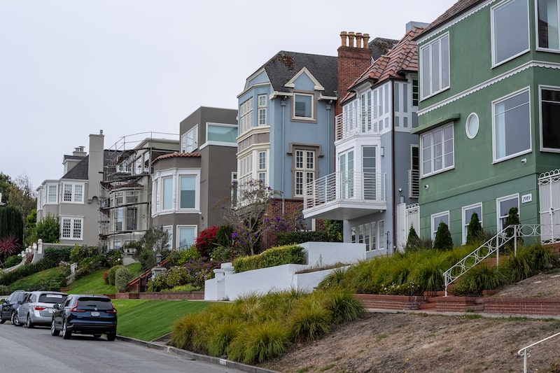 Houses In California Ahead Of Existing Home Sales Figures Houses In California Ahead Of Existing Home Sales Figures