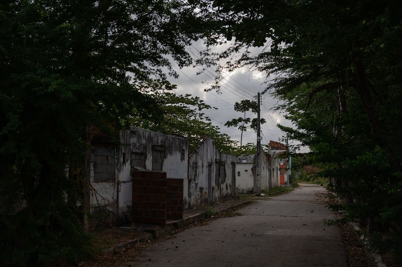 Bairro abandonado em Maceió por risco de colapso em razão do afundamento de mina da Braskem Bairro abandonado em Maceió por risco de colapso em razão do afundamento de mina da Braskem