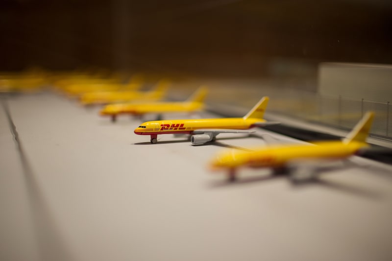 Modelos de los aviones de carga de DHL Fotógrafo: Billy H.C. Kwok/Bloomberg Modelos de los aviones de carga de DHL Fotógrafo: Billy H.C. Kwok/Bloomberg