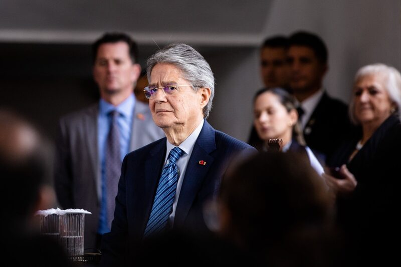 Presidente del Ecuador, Guillermo Lasso. Presidente del Ecuador, Guillermo Lasso.