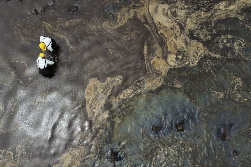 Perú: Repsol dice que no hay nuevo derrame de petróleo en Refinería La Pampilla. Perú: Repsol dice que no hay nuevo derrame de petróleo en Refinería La Pampilla.