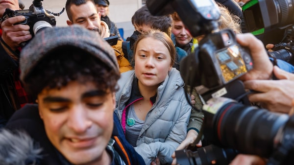 Greta Thunberg se declara inocente por protesta contra petróleo en Londres Greta Thunberg se declara inocente por protesta contra petróleo en Londres