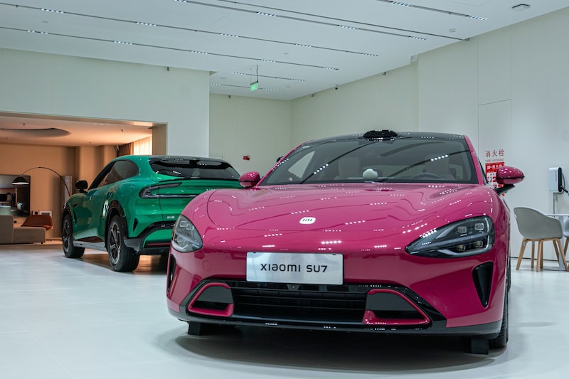 Un Xiaomi SU7. Fotógrafo: Na Bian/Bloomberg Un Xiaomi SU7. Fotógrafo: Na Bian/Bloomberg