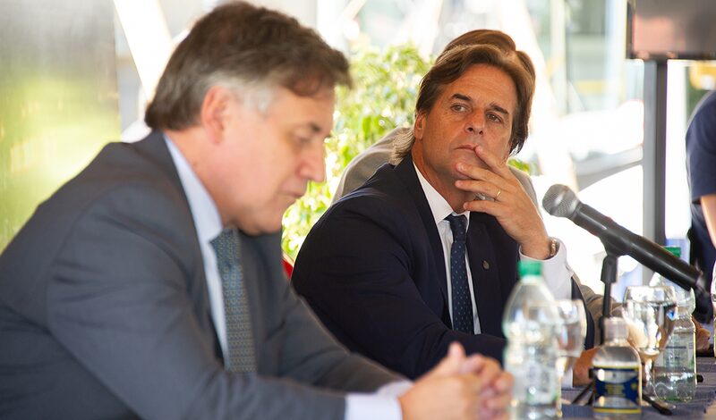 El presidente uruguayo busca mantener "la mejor relación posible" con el nuevo jefe de un socio "importante". Foto: Presidencia de la República. El presidente uruguayo busca mantener "la mejor relación posible" con el nuevo jefe de un socio "importante". Foto: Presidencia de la República.