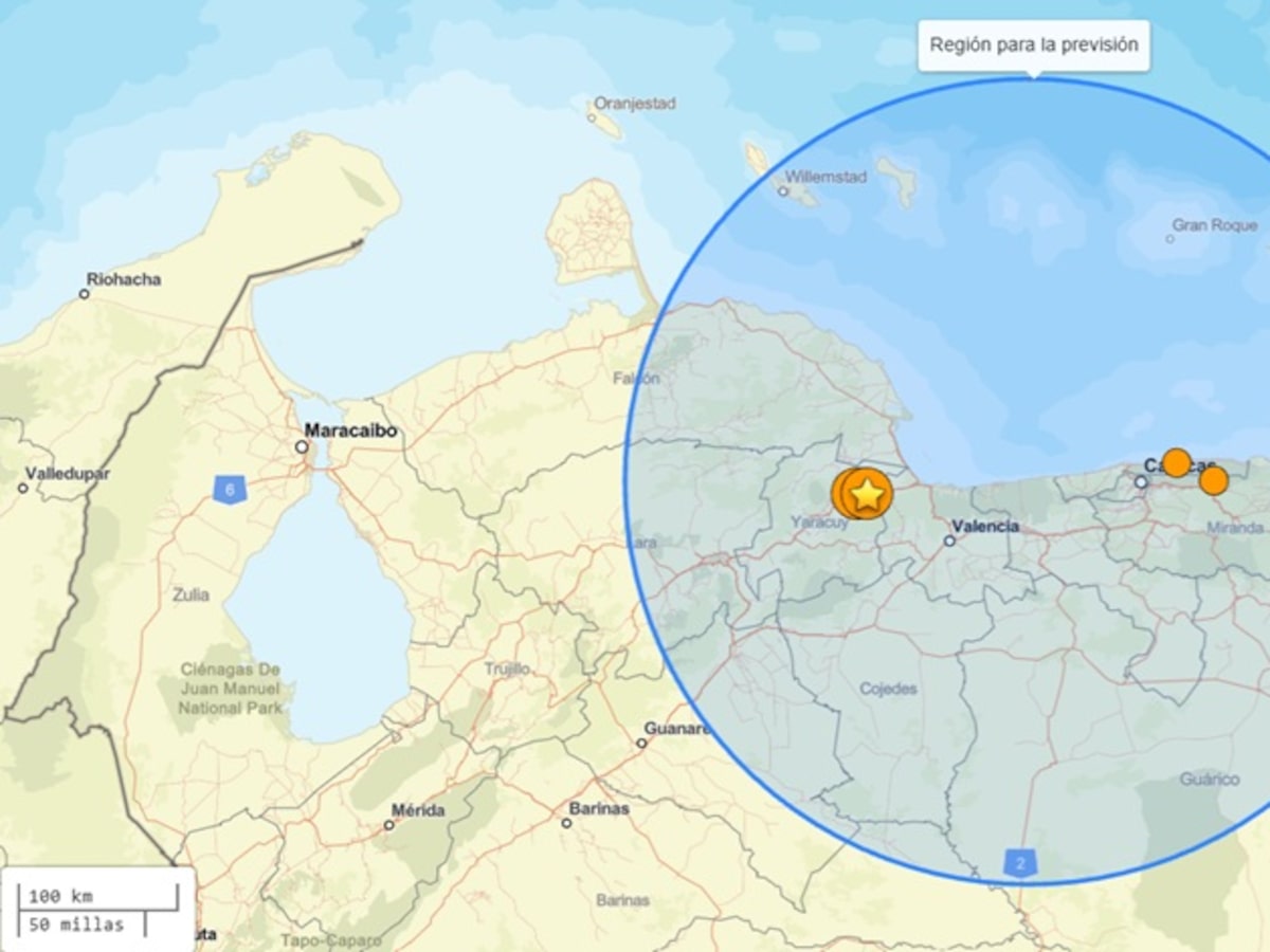 Sismo en Venezuela de magnitud 4.0 afecta Caracas