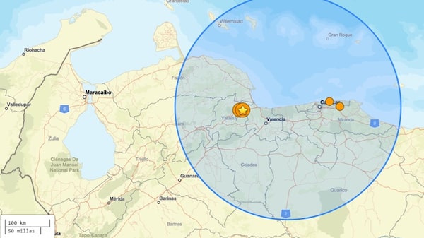 De cuánto fue el temblor hoy, 18 de agosto, en Venezuela: magnitud, epicentro y hora De cuánto fue el temblor hoy, 18 de agosto, en Venezuela: magnitud, epicentro y hora