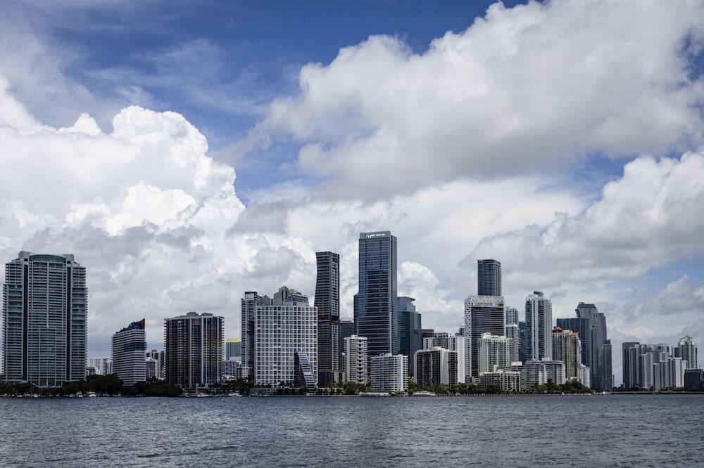 El barrio de Brickell, en Miami, Florida, el lunes 22 de julio de 2024. El barrio de Brickell, en Miami, Florida, el lunes 22 de julio de 2024.