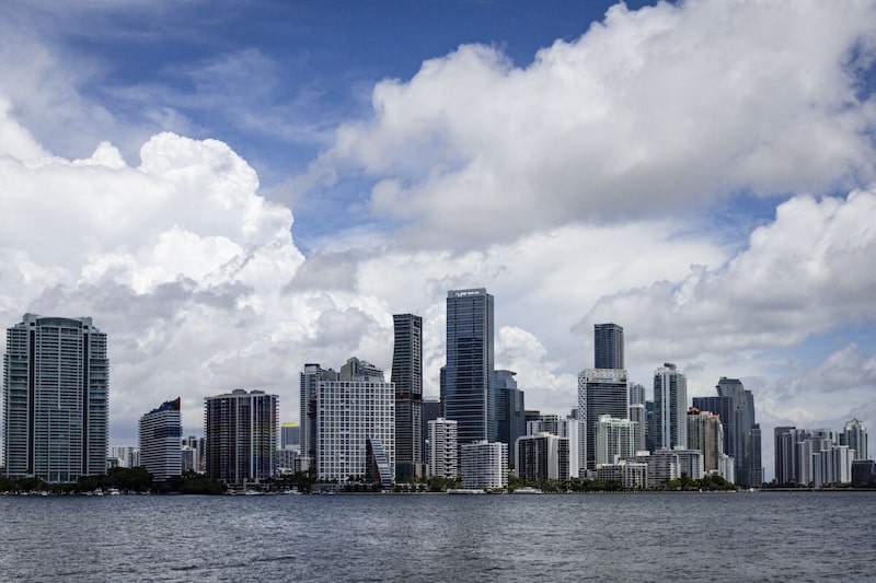 Vista de Miami: nome Griffin parece estar em toda parte. (Foto: Eva Marie Uzcategui/Bloomberg) Vista de Miami: nome Griffin parece estar em toda parte. (Foto: Eva Marie Uzcategui/Bloomberg)