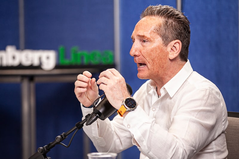 Daniel Becker, CEO y presidente de Grupo Financiero Mifel, durante una entrevista en la 89 Convención Bancaria Daniel Becker, CEO y presidente de Grupo Financiero Mifel, durante una entrevista en la 89 Convención Bancaria