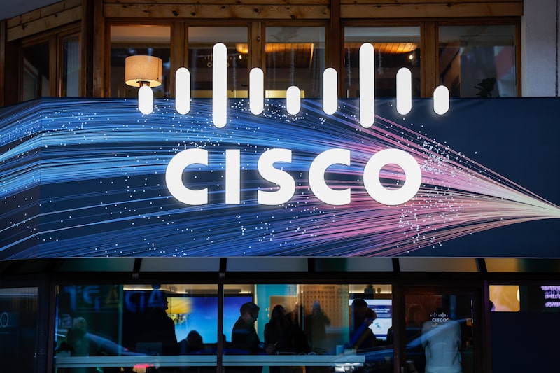 Las acciones de Cisco Systems Inc. subieron más del 10% al cierre de la sesión bursátil tras la publicación del informe. Fotógrafo: Stefan Wermuth/Bloomberg. Las acciones de Cisco Systems Inc. subieron más del 10% al cierre de la sesión bursátil tras la publicación del informe. Fotógrafo: Stefan Wermuth/Bloomberg.
