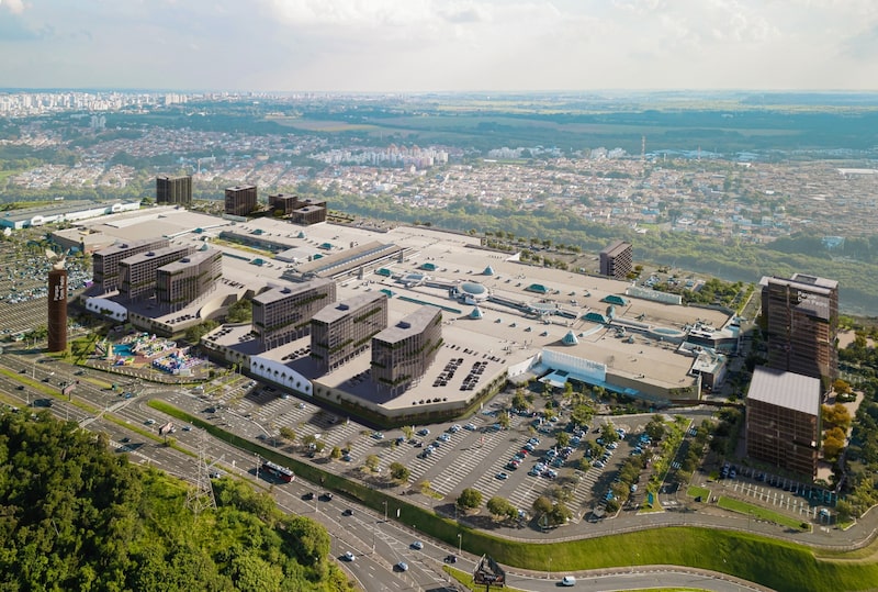 Simulação de como ficará o projeto master plan do shopping Parque Dom Pedro em Campinas depois de pronto. Simulação de como ficará o projeto master plan do shopping Parque Dom Pedro em Campinas depois de pronto.